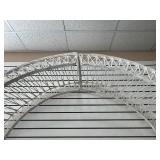 Coated Wicker Archway