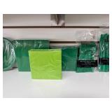 Disposable Party Dinnerware (GREEN)
