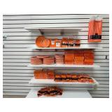 Disposable Party Dinnerware (ORANGE)