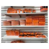 Disposable Party Dinnerware (ORANGE)