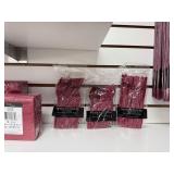 Disposable Party Dinnerware (BURGUNDY)