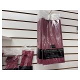 Disposable Party Dinnerware (BURGUNDY)