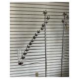 15 Taper Candle Spiral Candelabra Pair
