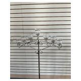 Teardrop Candelabra Pair