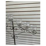 Teardrop Candelabra Pair