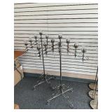 Adjustable Candelabra Pair