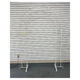 Metal Curved Arch (WHITE)