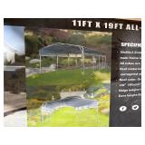 UNUSED 2026 CARPORT 11X19 ATS-CP1119