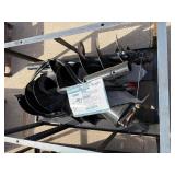 UNUSED SKID STEER AUGER SET SSECAG-Y With 3 BITS