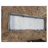 NEW UNUSED ECOTRIC 3/8" Thick Quick Tach Cut Out Mount Plate