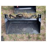 Unused 2026 Mini Skid Steer Combination Bucket MCB-11-48W Attachments
