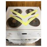 GE Electric Range Drop in