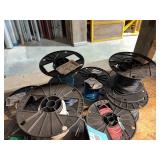 Reels of Assorted Electrical Wire