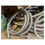 Coiled Armored Electrical Cable
