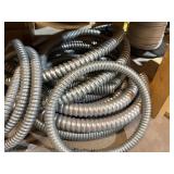 Coiled Armored Electrical Cable