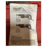 Milwaukee Corded SawZall