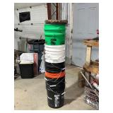 5 Gallon Buckets & Seat