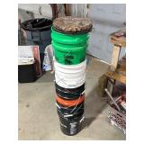 5 Gallon Buckets & Seat
