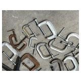 Assorted C Clamps