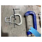 Assorted C Clamps