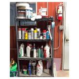 Plastic Shelf & Contents