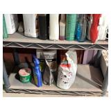 Plastic Shelf & Contents