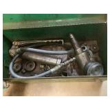 Greenlee Hydraulic Knockout Punch Driver, Hand Pump & Dies