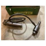 Greenlee Hydraulic Knockout Punch Driver, Hand Pump & Dies