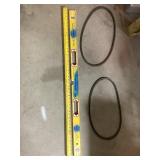 Levels & Belts