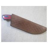(FS) 8" Fixed Blade Damascus Knife ...