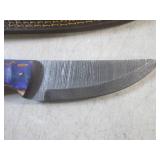 (FS) 7 7/8" Fixed Blade Damascus Kn...