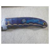 (FS) 7 7/8" Fixed Blade Damascus Kn...
