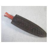 (FS) 8 1/4" Fixed Blade Damascus Kn...