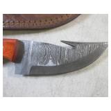 (FS) 7 7/8" Fixed Blade Damascus Kn...