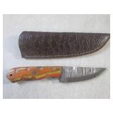 (FS) 7 7/8" Fixed Blade Damascus Kn...