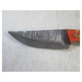 (FS) 7 7/8" Fixed Blade Damascus Kn...