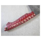(CNTR) 12" Damascus Blade Cleaver w...