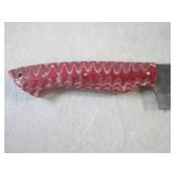 (CNTR) 14" Fixed Blade Damascus Kni...