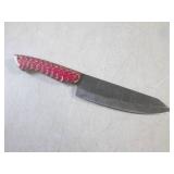 (CNTR) 12" Fixed Blade Damascus Kni...