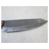 (CNTR) 12" Fixed Blade Damascus Kni...