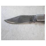 (FS) 6 1/8" Damascus Blade Folding ...