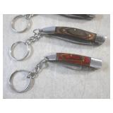 (CNTR) 4 Damascus Folding Keychain ...