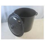 (EC1) Enamelware Black Speckled Met...