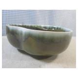 (FS) Vintage Green Drip Glaze Pear-...