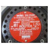 (A-1) Craftsman Model 315.17480 Rou...