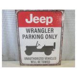 (EC1) Jeep Wrangler Parking Only Ti...