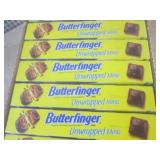 (B-1) 9 Boxes of Butterfinger Unwra...