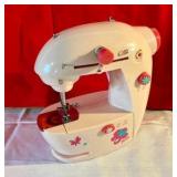Vintage barbie plastic toy sewing machine