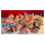 Group of 20 vintage hard plastic Westrim and doll craft clown heads