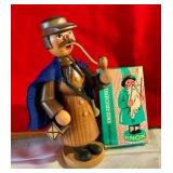 Vintage original Erzgebirge wood smoker made in Germany